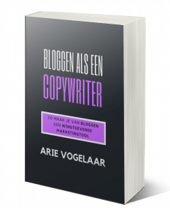 ebook arie vogelaar "bloggen als een copywriter"